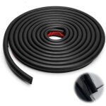 Gouttire camping car5m bande de protection forme de j gouttiere dos autocollant bande de caoutchouc ...
