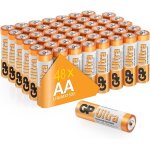 Gp ultra lot de 48 piles aa alcalines 15v / lr06 - longue durée de vie marque gp Gp ultra lot de 48 piles aa alcalines 15v / lr06 - longue durée de vie marque gp