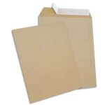Gpv - bo�te de 250 pochettes kraft 229x324mm