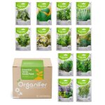 Graine - semence - organifer - graines dherbes aromatiques - 12 variétés essentielles Graine - semence - organifer - graines dherbes aromatiques - 12 variétés essentielles