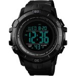 Grand cadran homme sport montres 50m Étanche led Électronique alarme chronomètre temps double calendrier ... Grand cadran homme sport montres 50m Étanche led Électronique alarme chronomètre temps double calendrier ...