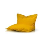 Grand oreiller pouf kids 140x100 cm jaune