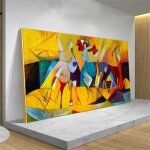 Grand tableau mural abstrait moderne sans cadre impression dart mural picasso reproductions peinture ...