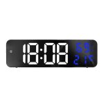 Horloge numrique  led - non - rveil lectronique - grand cran - montage mural - intrieur