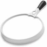 Grande loupe avec clairage  led - lentilles de grossissement 2x 4x 10x - meilleure loupe gante avec ...