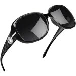 Grandes lunettes de soleil polaris�es modernes et lumineuses pour femmes protection uv400 adapt�es � ...