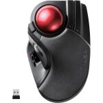 Grande souris trackball sans fil 24 ghz contr�le des doigts fonction 8 boutons repose - poignet attach� ...