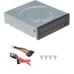 Graveur dvd - lecteur dvd - lecteur cd + cble sata + vis fixation + / - rw 24x