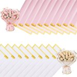 Greitsyy 40 feuilles papier bouquet de fleur papier emballage fleuriste emballage bouquet de fleurs wrapping ...