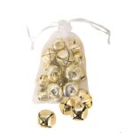 Accessoires sonores - ptit clown - grelots - 25 cm - lot de 18 - m�tal or