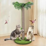 Griffoir pour chat arbre À chat 85 cm griffoir chats avec corde de sisal natual dintérieur palmier avec ... Griffoir pour chat arbre À chat 85 cm griffoir chats avec corde de sisal natual dintérieur palmier avec ...