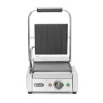Grill de contact - rainur� / lisse - 1800w - hendi