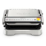 Grill lectrique - tefal - optigrill gc773d10 - 9 programmes - pliable - affichage niveau de cuisson