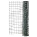 Grillage pour animaux soudé vert - h. 0. 5 x l. 3 m - maille h. 19 x l. 19 mm Grillage pour animaux soudé vert - h. 0. 5 x l. 3 m - maille h. 19 x l. 19 mm