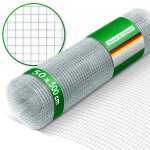 Grillage m�tallique 50 cm x 5 m mailles fines galvanis� mailles : 63 x 63 mm