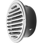 Grille da�ration 120 mm circulaire en acier inoxydable grille de ventilation vent cap avec filet couvercle ...
