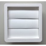 Grille daration pour vmc blanc diam. 100