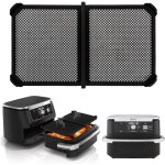 Grille anti projection pour air fryer ninja 104 l af500eurutilisable accessoires air fryer moule air ...