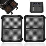 Grille anti projection pour ninja foodi dual zone air fryer af300eu2 pcs rutilisable accessoires air ...
