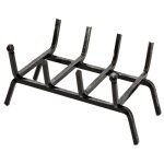 Grille de cheminée 30cm - porte - bûches - support bois en fer forgé Grille de cheminée 30cm - porte - bûches - support bois en fer forgé