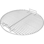 Grille de cuisson en acier nickel� brillant 44. 5cm pour weber charbon jom barbecue smokey mountain