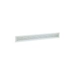 Grille daration  visser ou  coller classique rectangulaire longueur 515 mm largeur 60 mm nicoll 1825343 ...