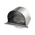 Grille daration en inox de 150 mm grille ronde pour hotte extrieure avec filet anti - insectes pour cu ... Grille daration en inox de 150 mm grille ronde pour hotte extrieure avec filet anti - insectes pour cu ...