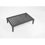Grilles en fonte chemine sur pieds grille de foyer  combustion 39 x 235 cm