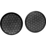 Grilles haut parleurs set  165 mm seat / vw noir > portes avant / arriere