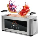 Grille - pain7magic6015lc - 1400w - 6niveauxdedorage - 2longuesfentesextralarges - cran ...
