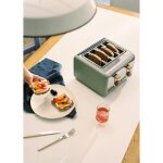 Grille - pain - create - toast retro - 1500w - fentes larges - style r�tro