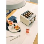 Grille - pain - create - toast retro - 1500w - fentes larges - style r�tro
