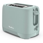 Grille - pain - suteo - morning - 2 fentes larges - 7 niveaux de dorage - eucalyptus