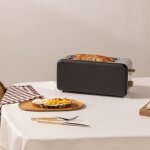 Grille - pain - create - toast r�tro - 1500w - fentes larges - design vintage