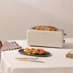 Grille - pain - create - toast retro - 1500w - fentes larges - style r�tro