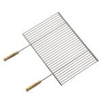 Grille professionnelle 585 - barbecook - chrom�e - bois fsc - diam�tre du fil 5mm