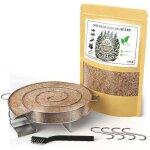 Grilln chips - g�n�rateur (serpentin) de fum�e froide pour fumoir & barbecue + 12 kg sciure h�tre