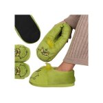 Grinch vert chaussons unisexes chaudes antidrapants chaussons de nol 36 - 38 eu