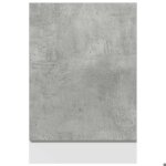Gris panneau de lave - vaisselle - mango - pour meuble de cuisine - lyon gris b�ton 45x3x67 cm fr1159 ...