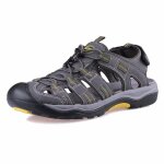 Sandales de marche homme - grition - polyurthane - caoutchouc - confortables et ajustables