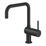 Grohe mitigeur �vier cuisine minta bec u phantom black 32488kf0