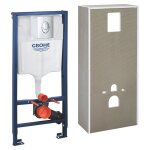 Grohe pack bâti - support wc solido rapid sl avec habillage prêt à carreler et plaque de commande start ... Grohe pack bâti - support wc solido rapid sl avec habillage prêt à carreler et plaque de commande start ...