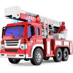 Gros camion de pompier langtuv�hicule pompiers avec �chelle sonore et lumineuxgrand realiste maquette ...