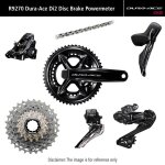 Groupe complet shimano r9270p - noir - 50x34t / 11 - 34 / 170 mm