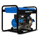 Groupe electrogene - eberth - diesel - 2000w - generateur electrique portable - 38 cv - 2x 230v 1x 12v ...