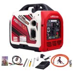 Groupe électrogène inverter 3500w générateur lpg / essence silencieux e - start + bluetooth pour camping ... Groupe électrogène inverter 3500w générateur lpg / essence silencieux e - start + bluetooth pour camping ...