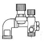 Groupe de scurit coud 3 / 4  - laiton chrom