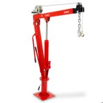 Grue pick up - eberth - grue de chargement - max 450 kg - treuil  cble - pivotement 360 - hauteur ...