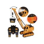 Grue t�l�command�e 1:20 + accessoires machine de construction pour enfants lumi�re led et son
