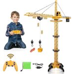 Grue � tour t�l�command�e deao 128 cm - jouet lumineux et sonore pour enfants